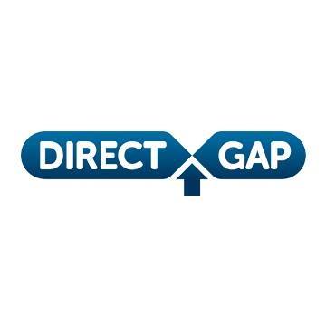 Direct Gap Logo White Square